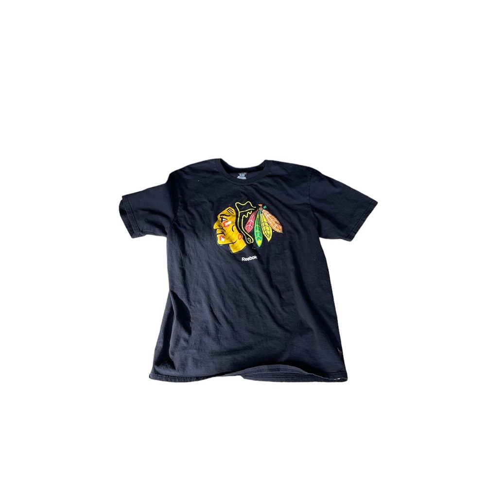 Retro Reebok Chicago Blackhawks T Shirt